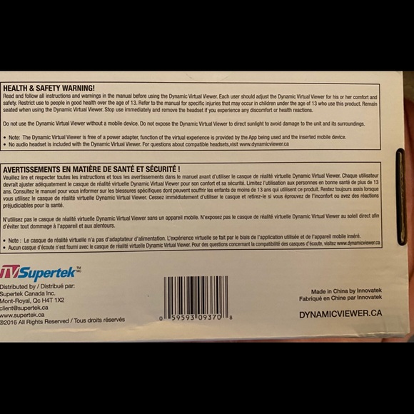 BNIB Virtual Reality Headset - Picture 2 of 3